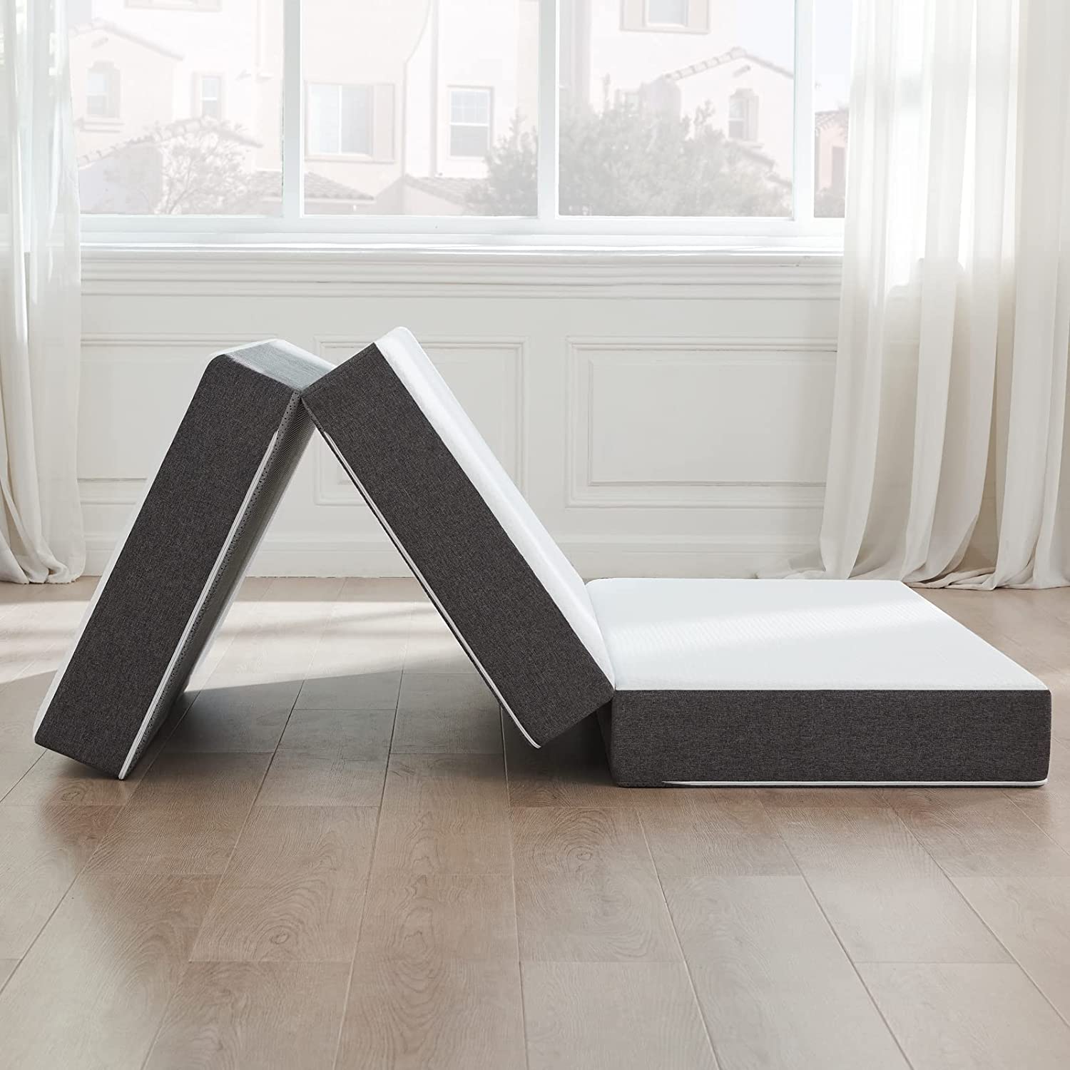 6 inch tri-fold mattress, best folding mattress