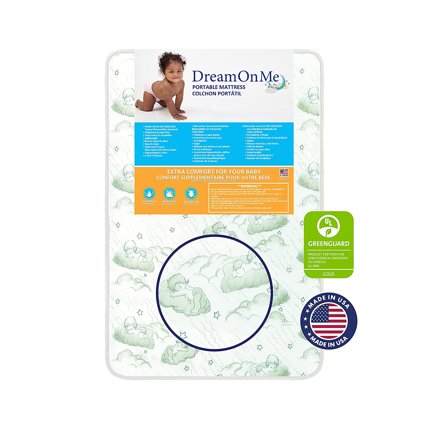 best pack n play mattress, dream on me pack and play mattress