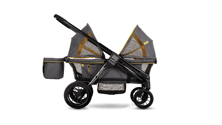 best wagon strollers, evenflo pivot xplore